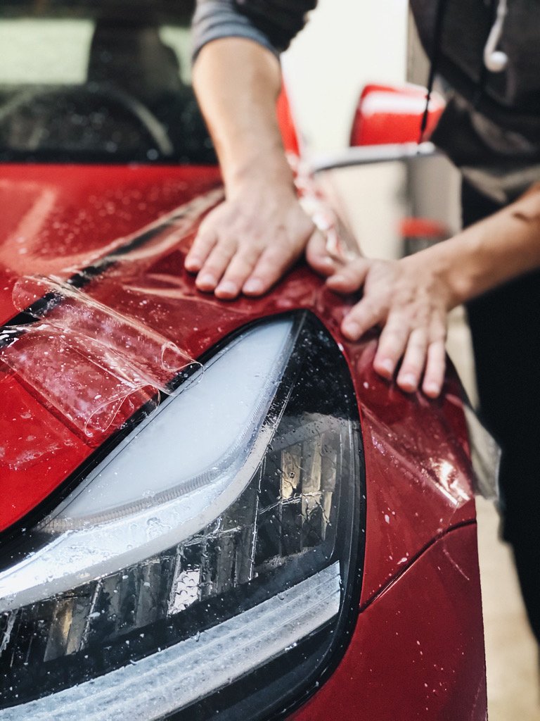 Select vehicle 21-24 Sienna Limited LE XLE Pre-Cut Front Bumper Paint Protection Clear Film PPF