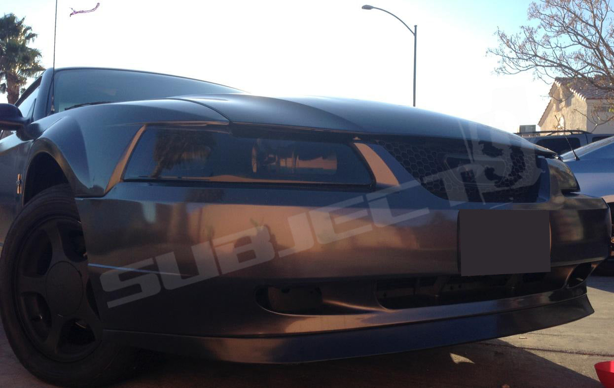 99-04 Ford Mustang Headlight Tint Vinyl Overlay Covers
