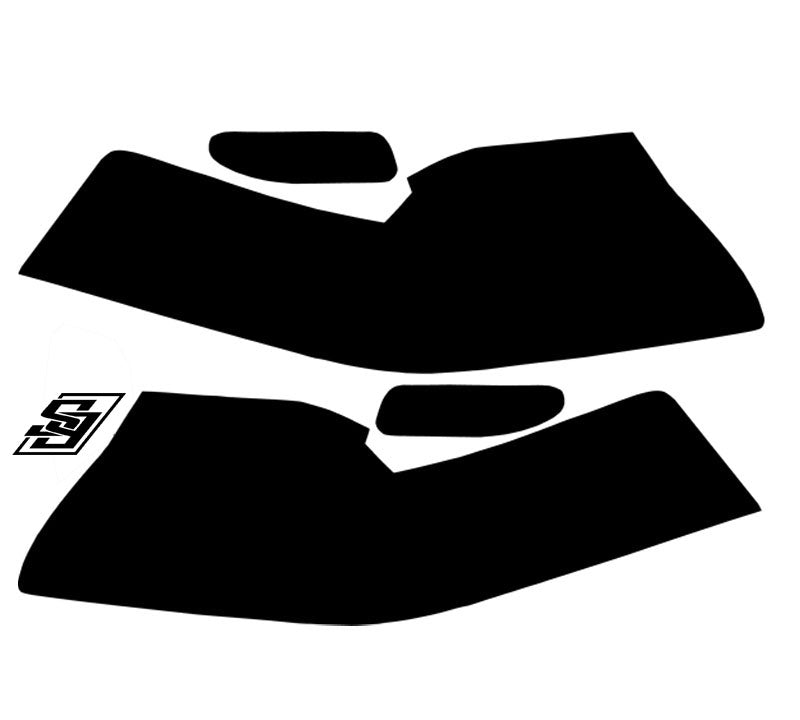 99-04 Ford Mustang Headlight Tint Vinyl Overlay Covers