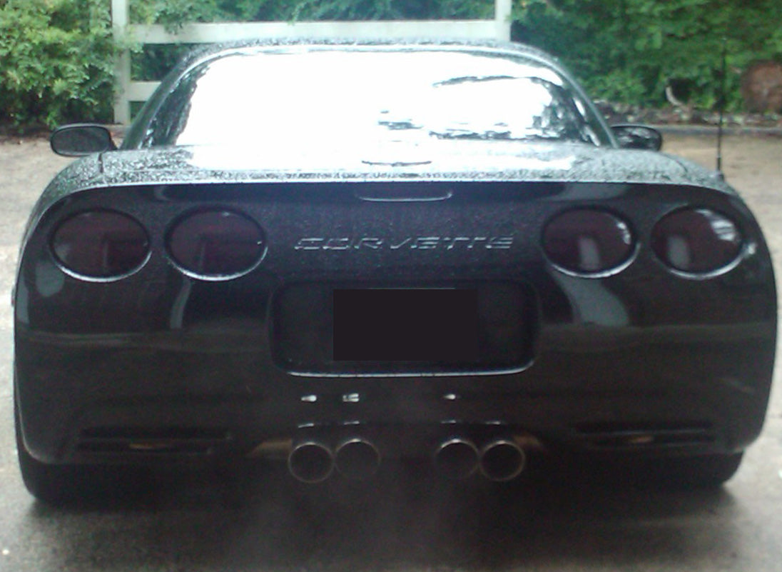 97-04 Chevrolet Corvette Taillight Tint Vinyl Overlay Covers