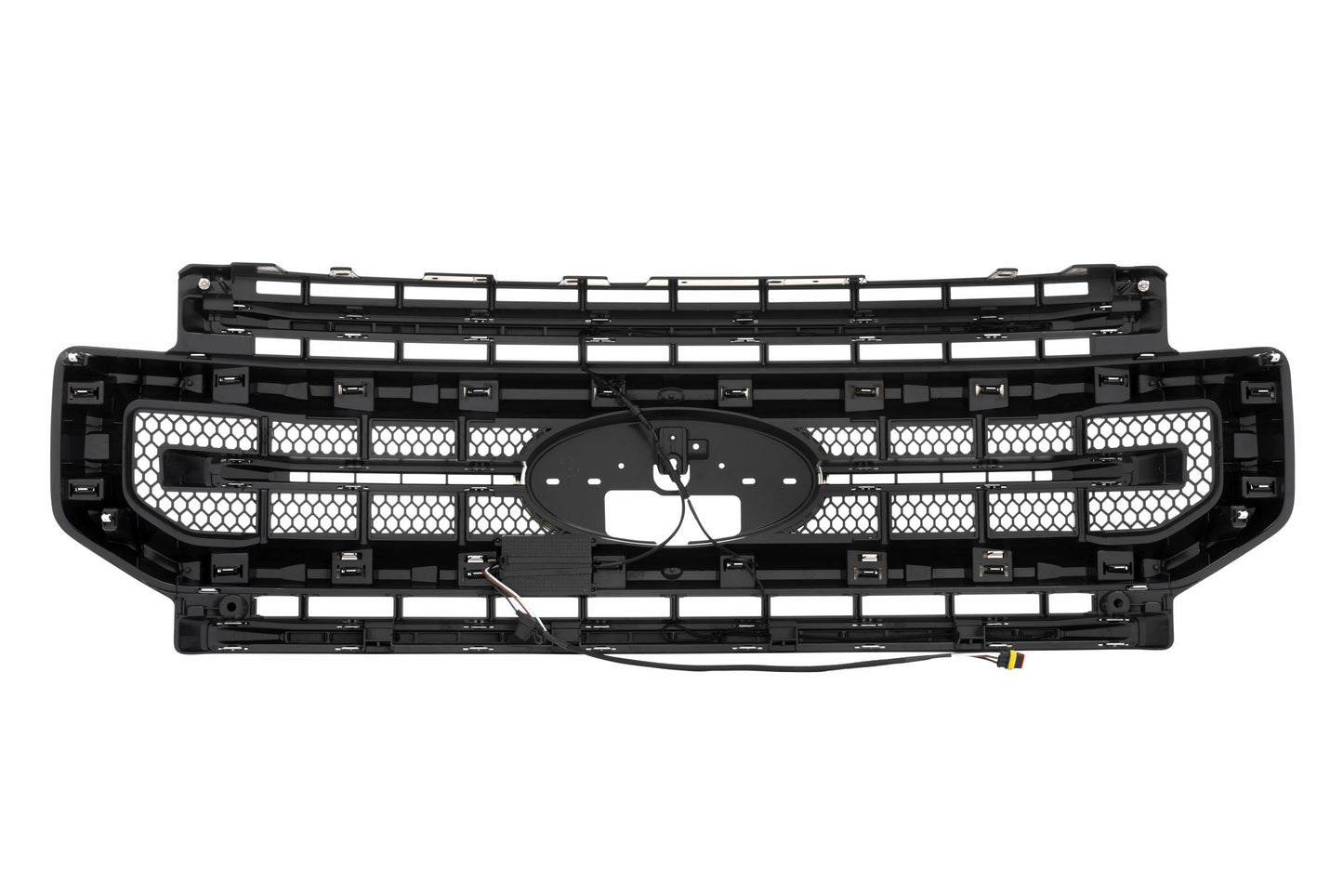 XBG LED Grille: Ford Super Duty (20-22) (Chrome Finish / White DRL)