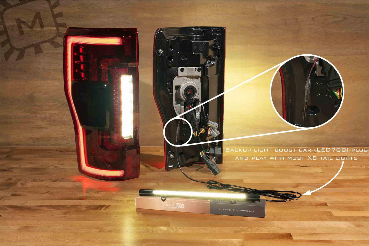 Reverse Light: Morimoto Backup Light Boost Bar