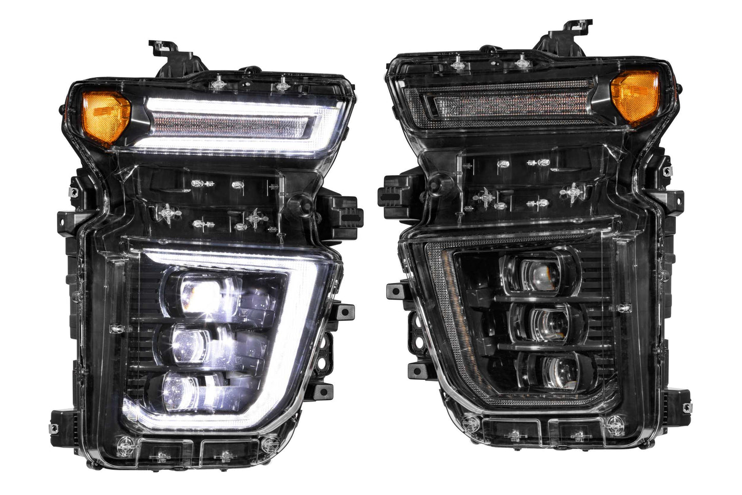 XB LED Headlights: Chevrolet Silverado HD (20-23) (Pair)