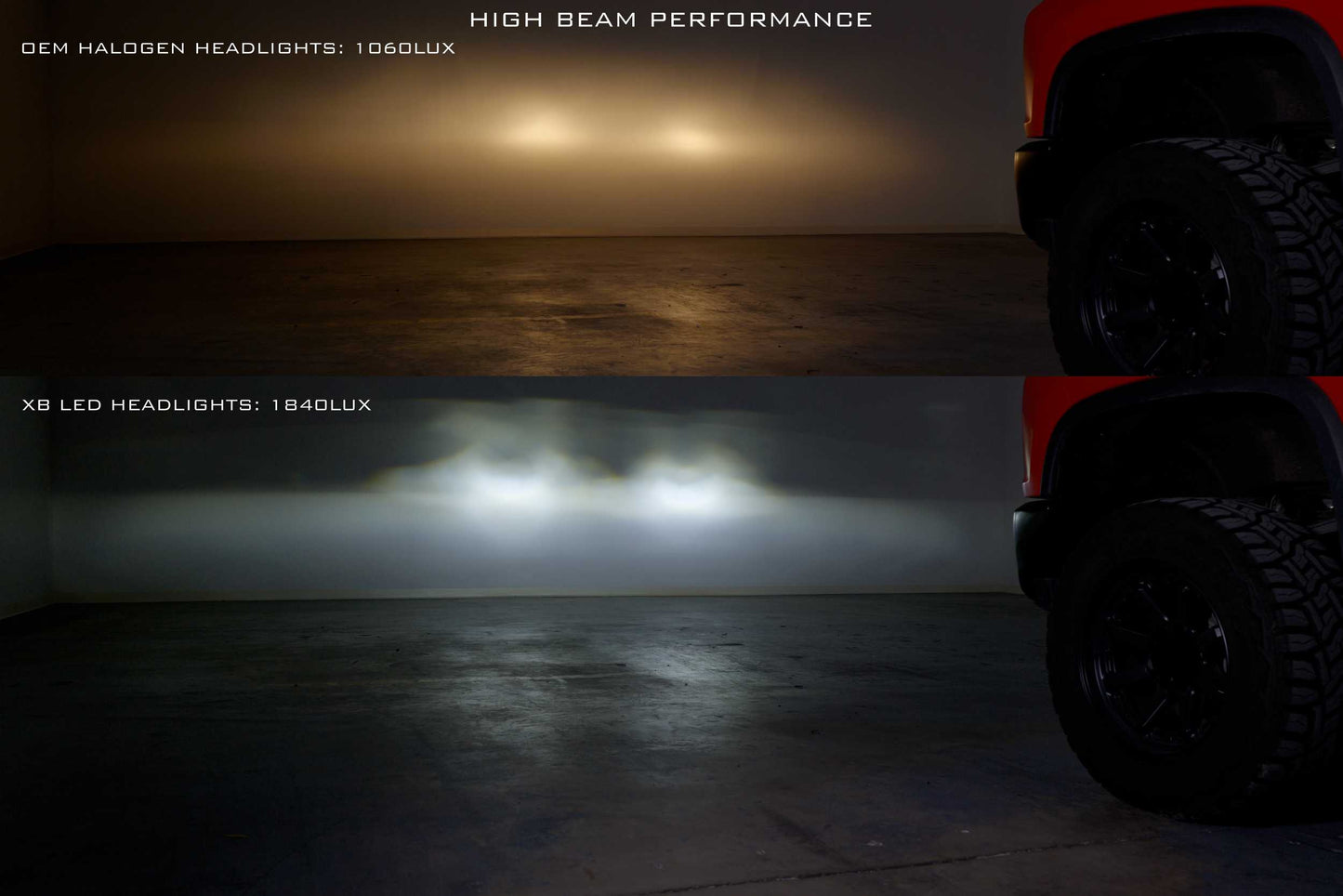 XB LED Headlights: Chevrolet Silverado HD (20-23) (Pair)