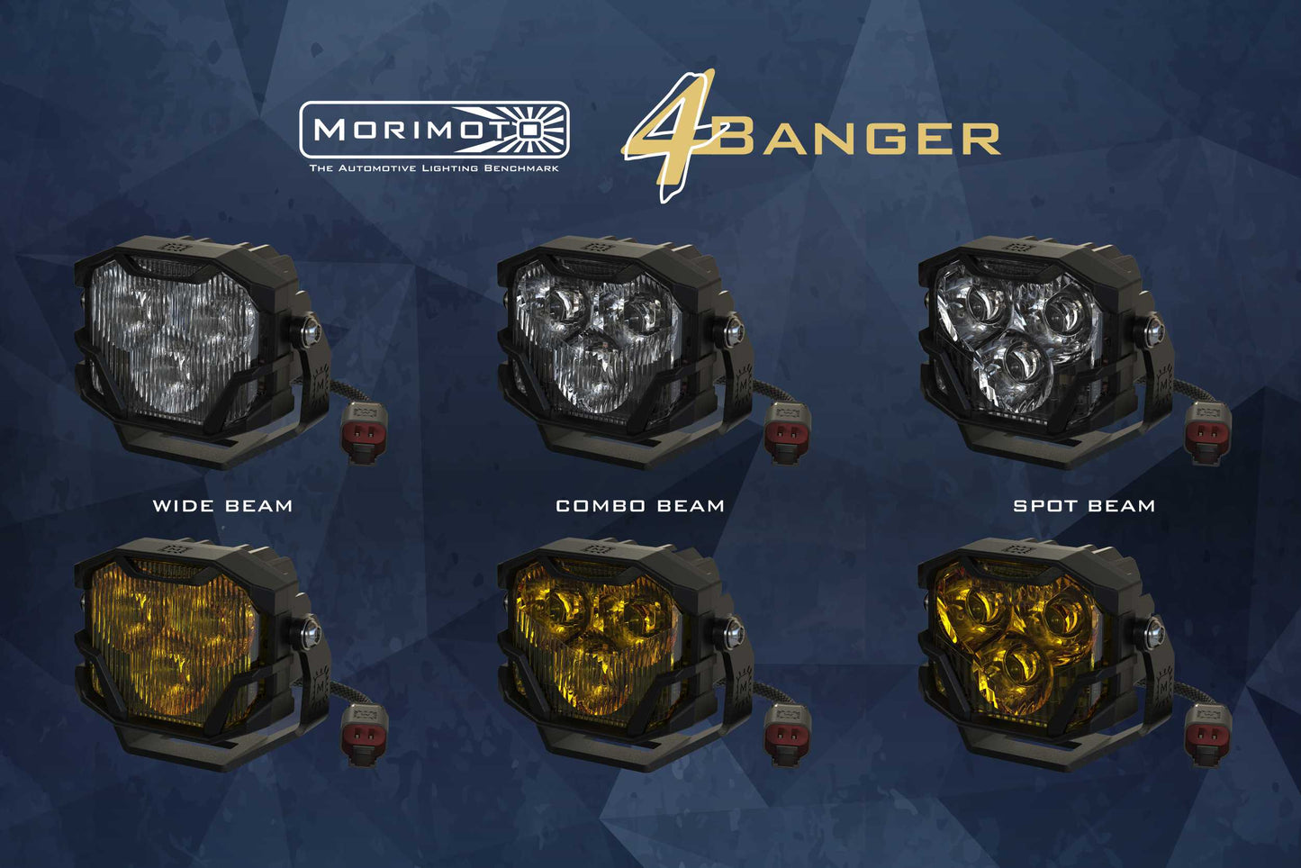 Morimoto 4Banger Ditch Light Kit 21+ F150