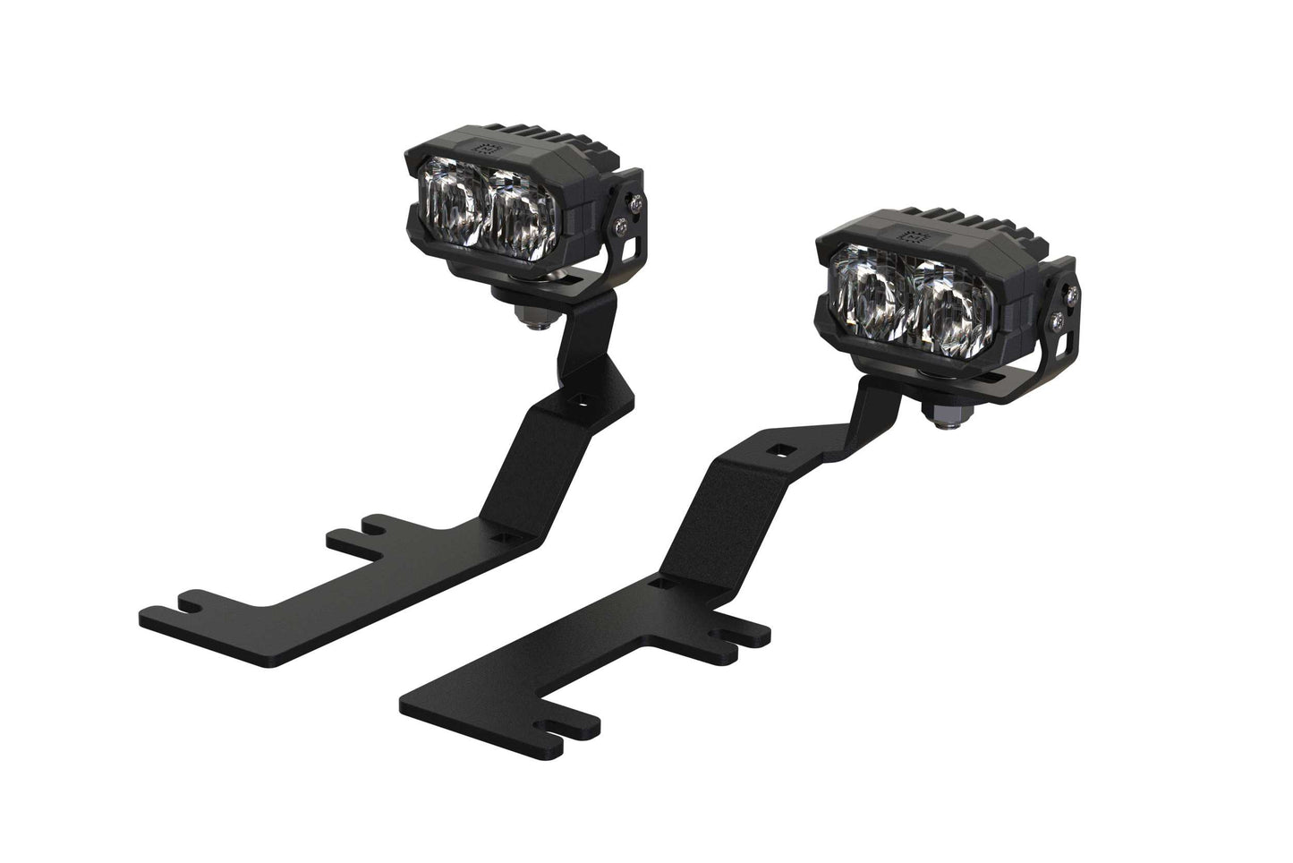 Morimoto 2Banger Ditch Light Kit: 14-18 Sierra 1500