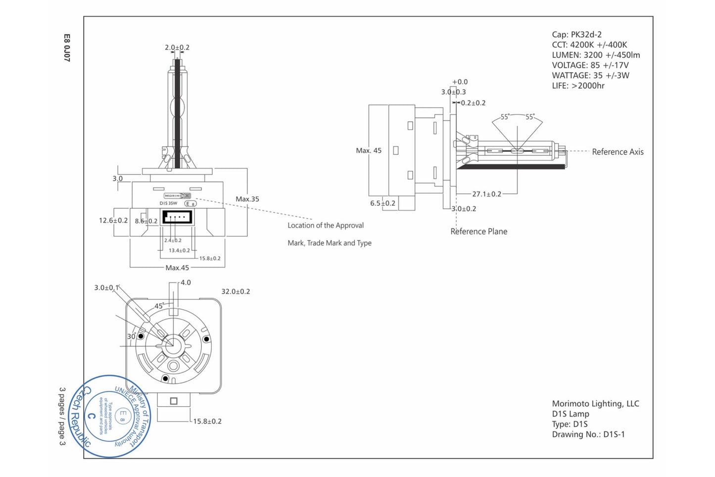 D1S: XB HID Bulbs (Pair)