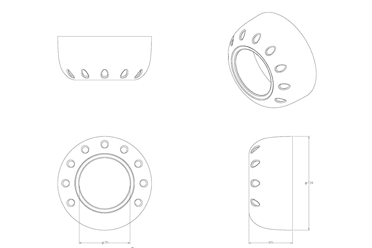 MC-R Projector Shroud