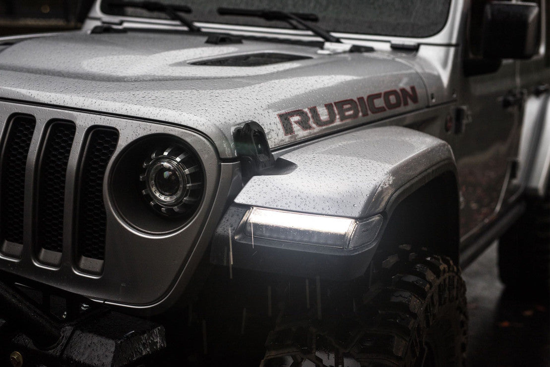 XB LED Sidemakers: Jeep Wrangler JL (18+) (Pair / Smoked)