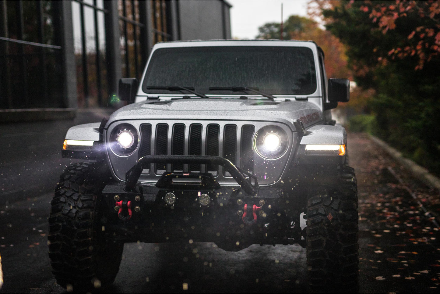 Fender DRL/Signals: Jeep Wrangler JL/JT (Smoked) (Pair)