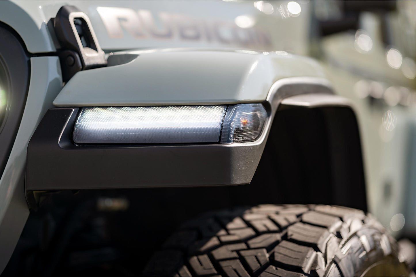 Fender DRL/Signals: Jeep Wrangler JL/JT (Smoked) (Pair)