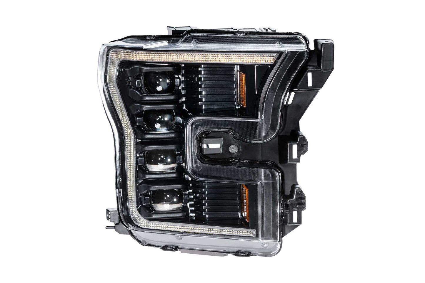 XB LED Headlights: Ford F150 (15-17) (Pair / ASM / White DRL) (Gen 2)