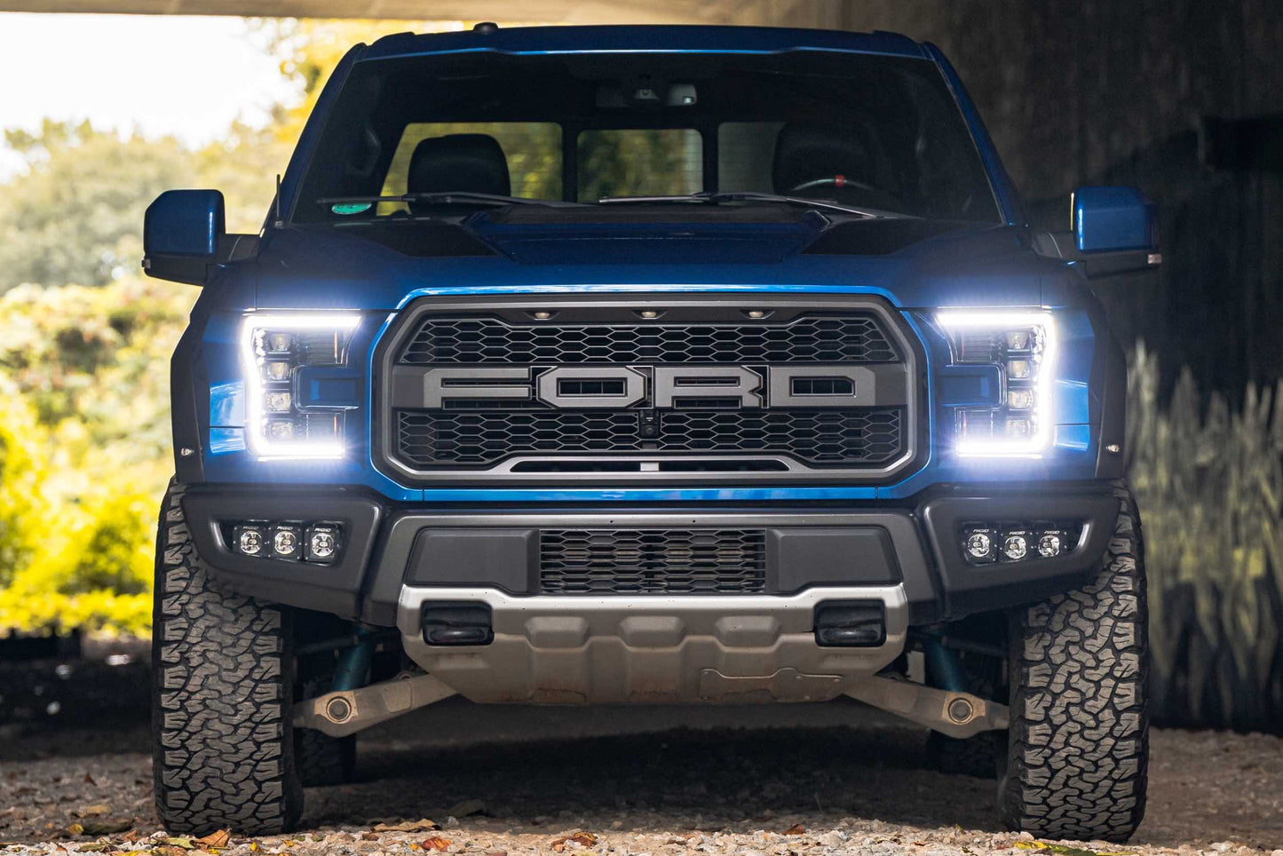 XB LED Headlights: Ford F150 (15-17) (Pair / ASM / White DRL) (Gen 2)