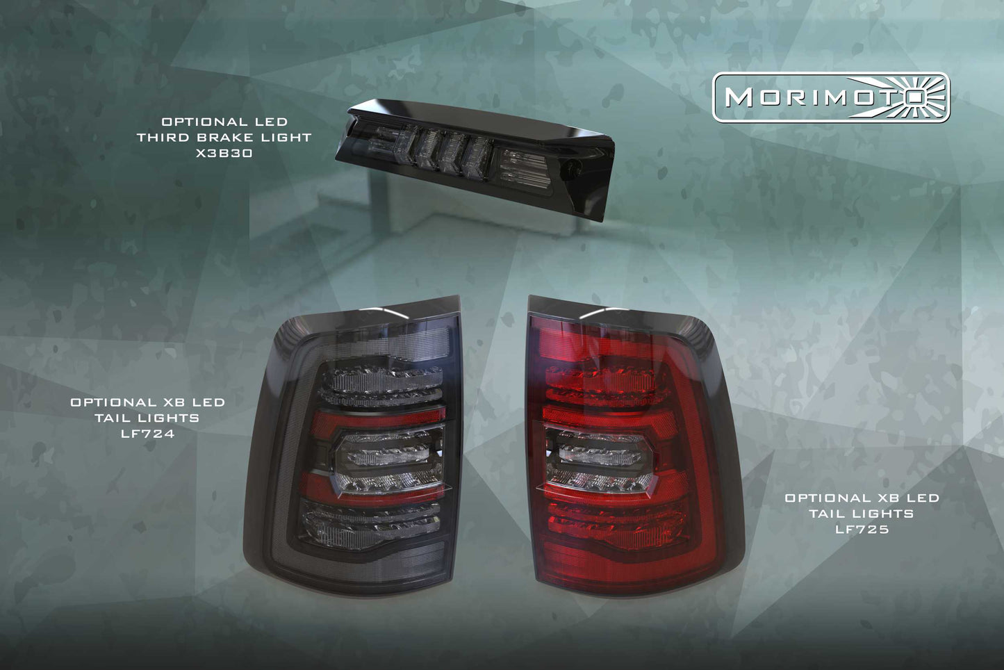 XB LED Headlights: Dodge Ram (09-18) (Pair / ASM)