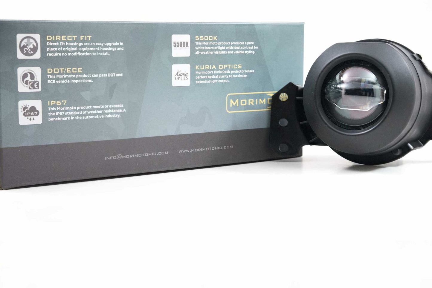 Morimoto XB LED Fogs: Type BMW-2 (Pair)