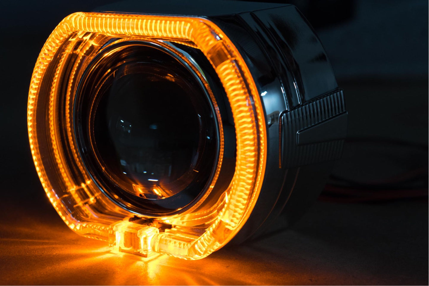 Mini X5-R Projector Shroud (White/Amber LED Switchback)