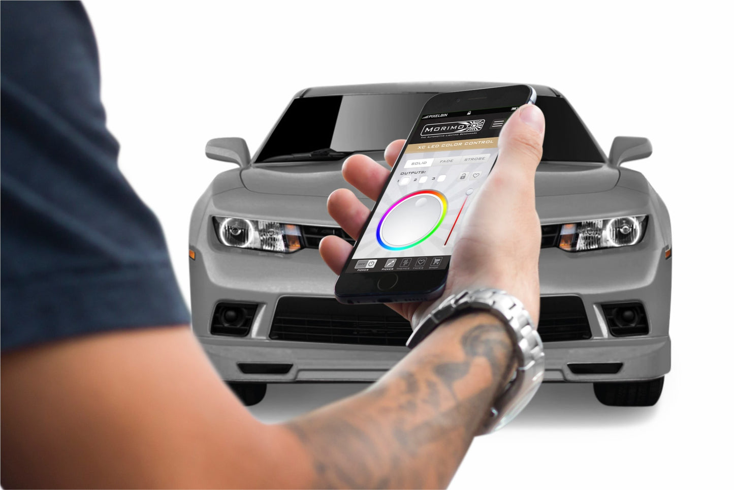 Chevrolet Camaro w/ OEM HID (10-13): Profile Prism Fitted Halos (Kit)