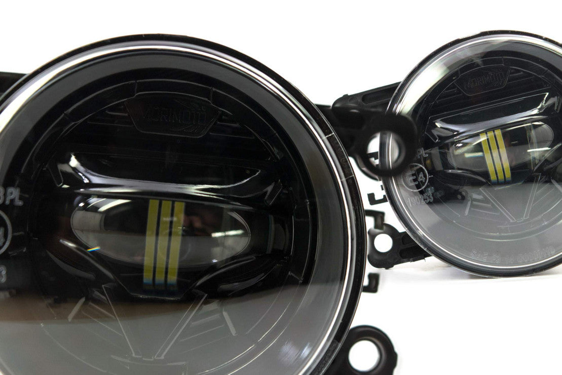 Morimoto XB LED Fogs: Type S (Pair / Yellow Lights)