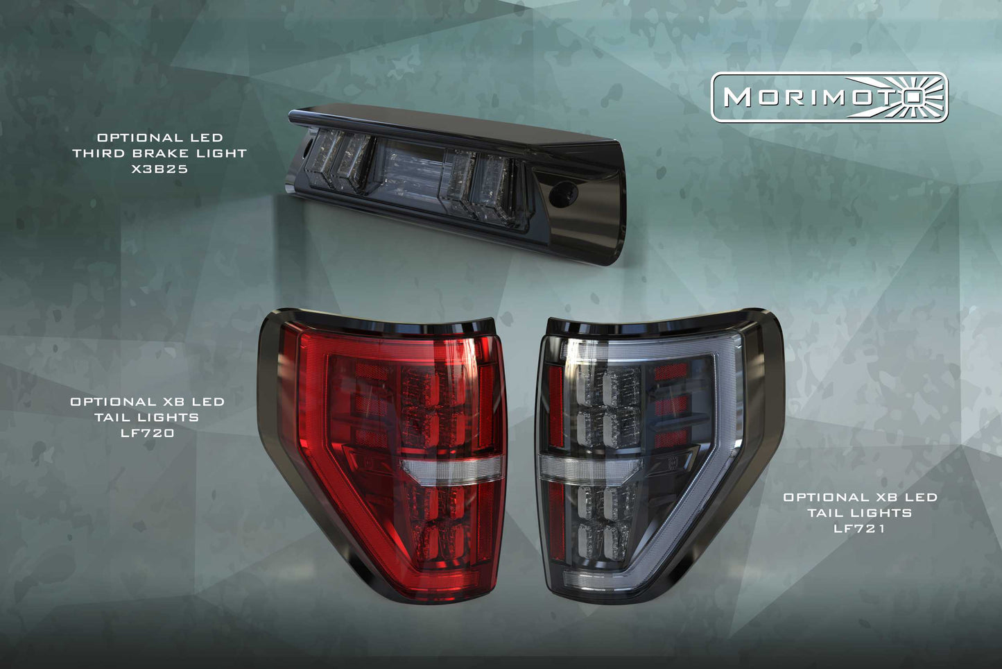 XB LED Headlights: Ford F150 (09-14) (Pair / ASM)