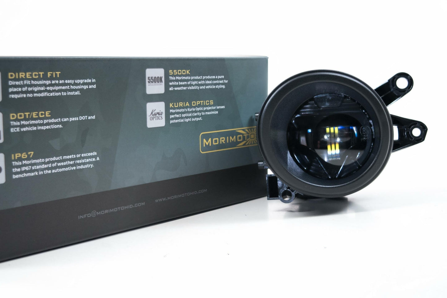 Morimoto XB LED Fogs: Type B6 (Pair)