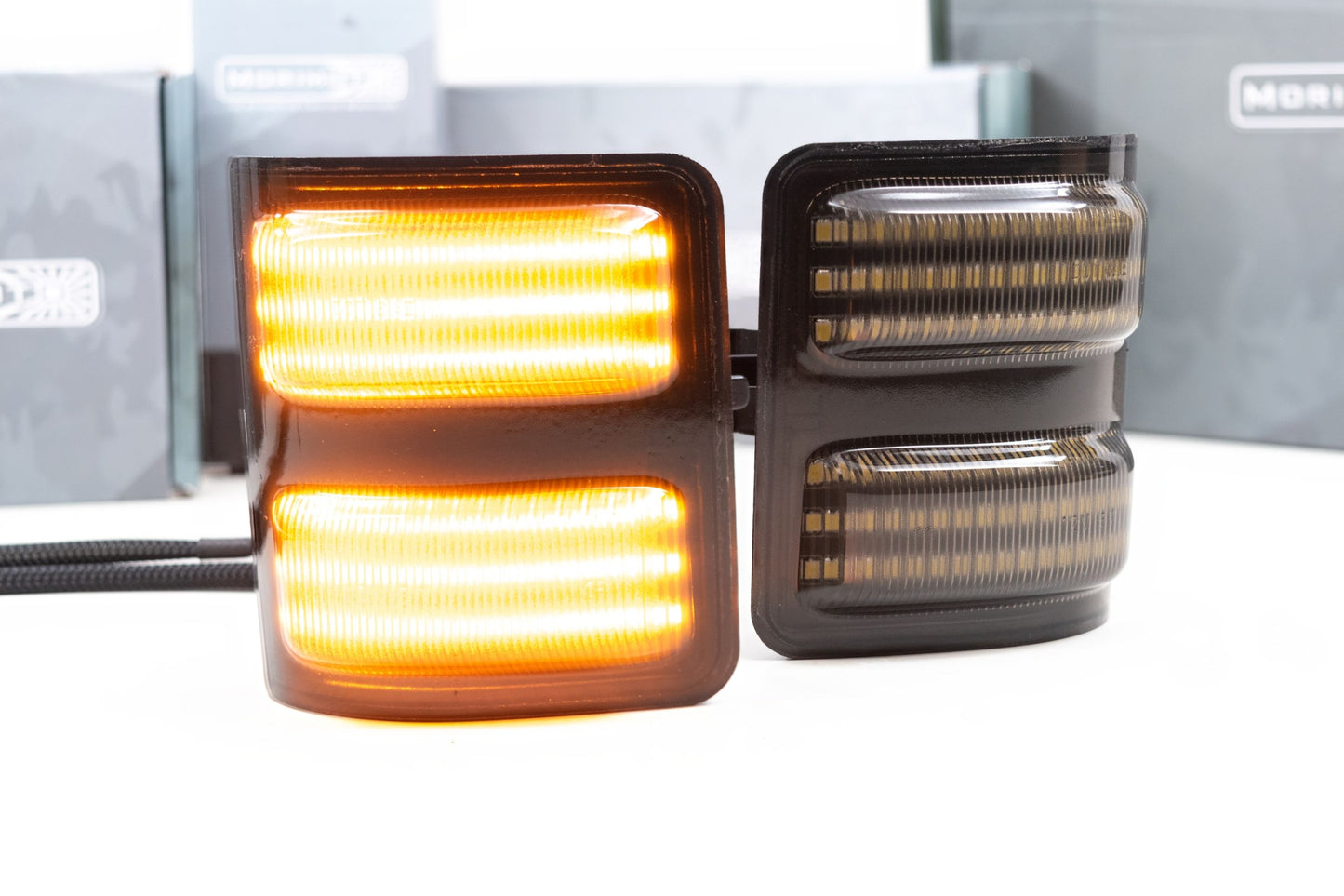 XB LED Side Mirror Lights: Ford Super Duty (11-16 / Pair)