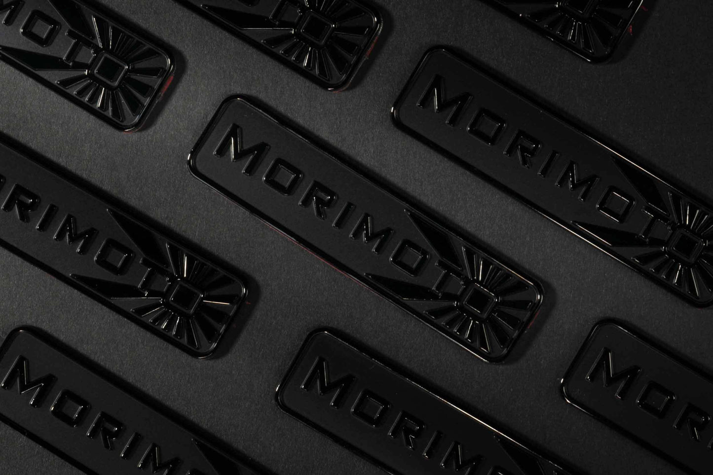 Badge: Morimoto (Black Chrome)