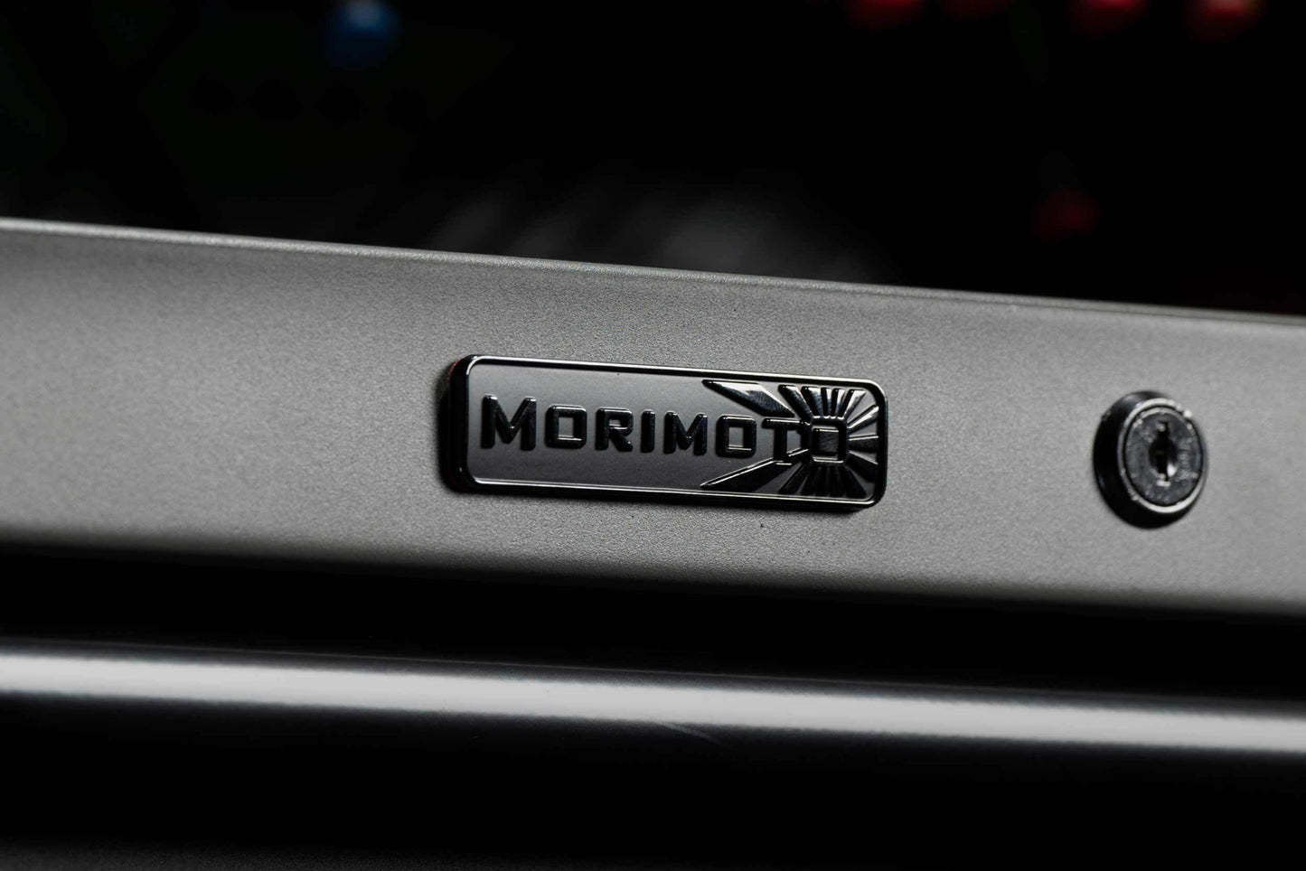 Badge: Morimoto (Black Chrome)