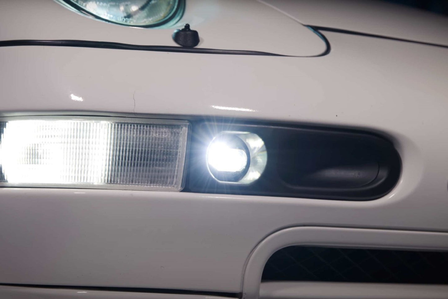 Morimoto XB LED Fogs: Type Porsche 993 (Pair / Paintable)