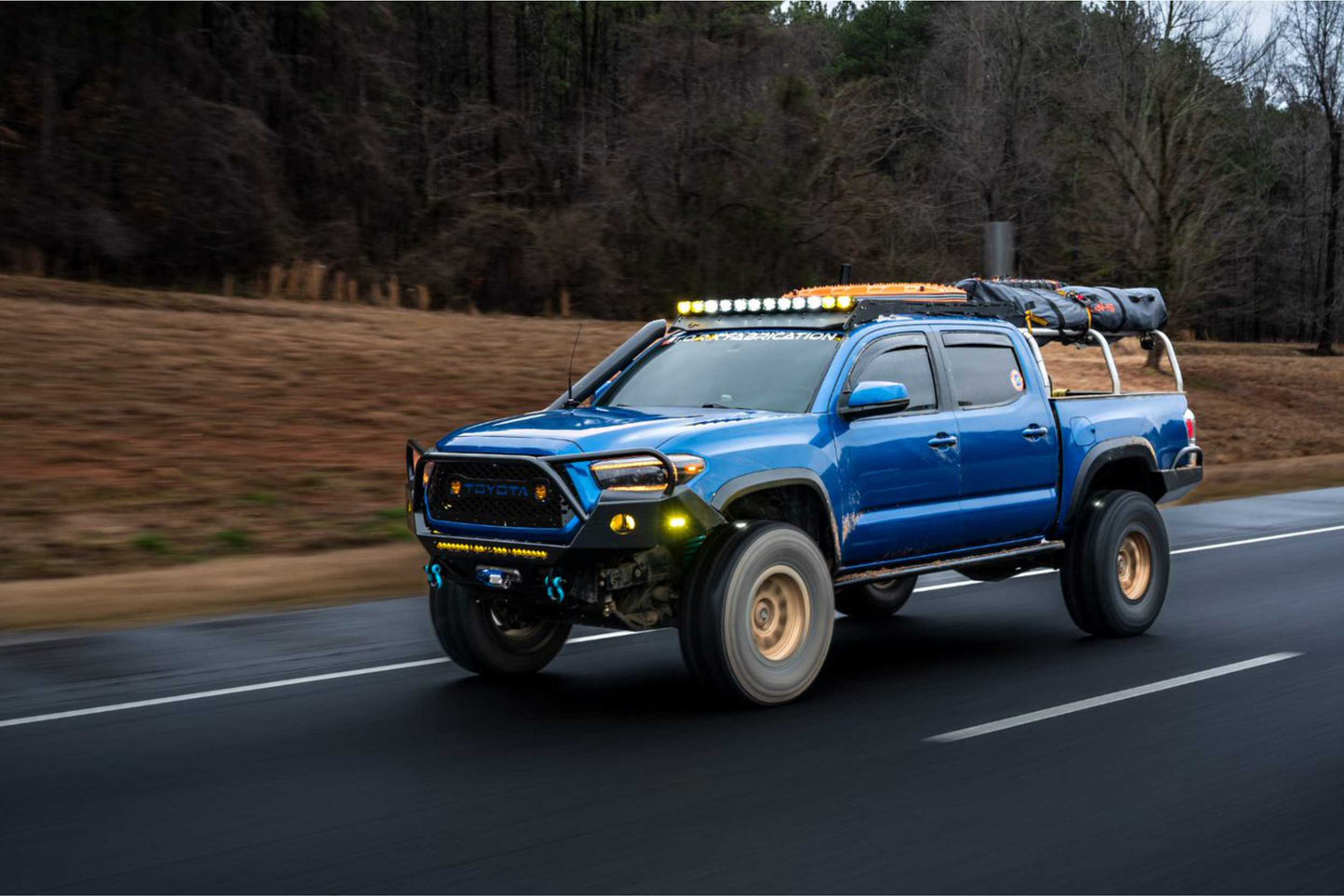 XB LED Headlights: Toyota Tacoma (16-23) (Pair / ASM / Amber DRL) (Gen 2)
