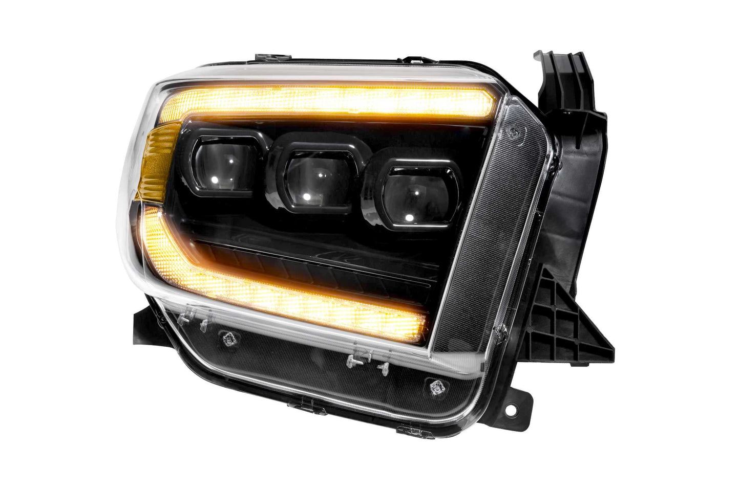 XB LED Headlights: Toyota Tundra (14-21) (Pair / ASM / Amber DRL) (Gen 2)