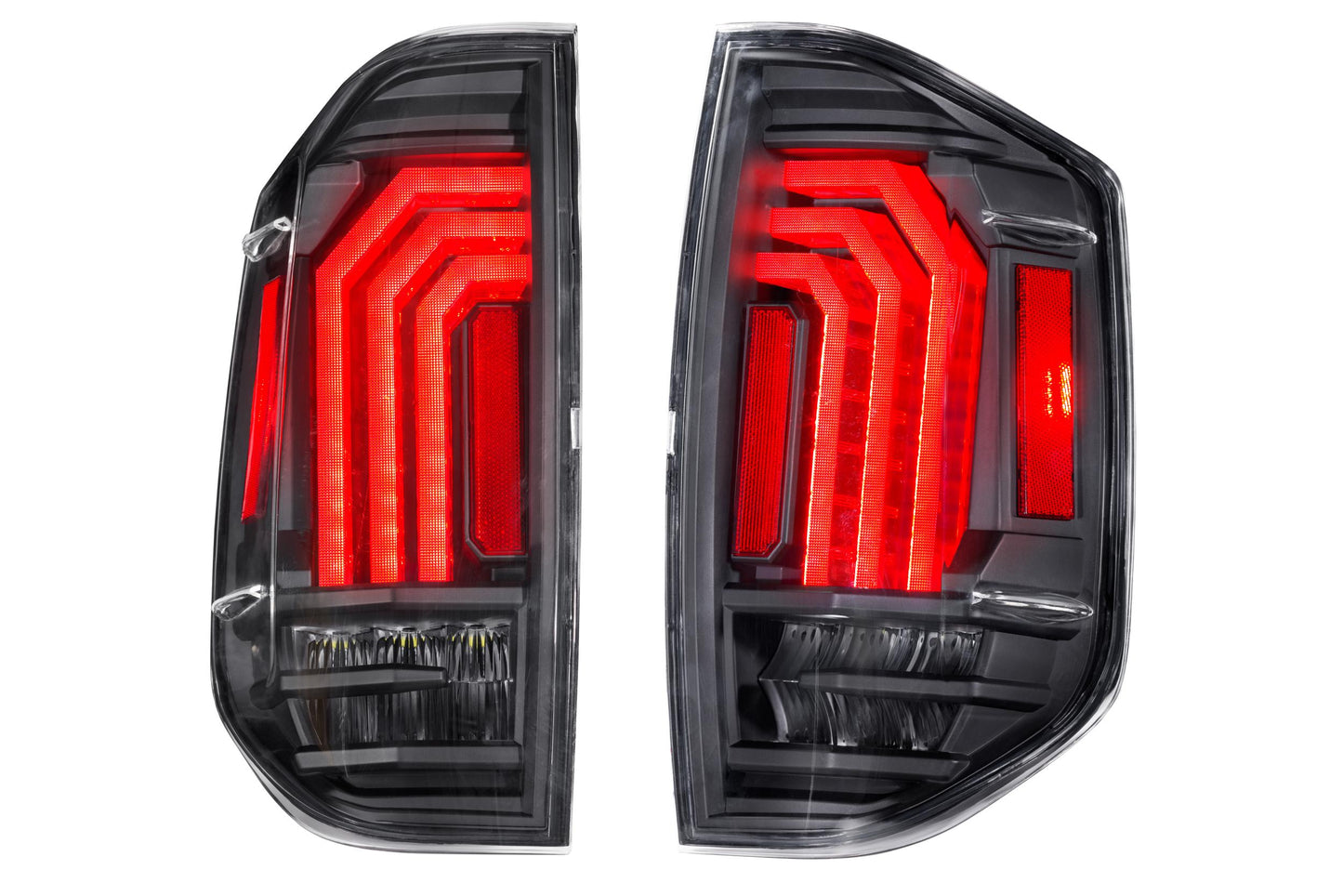 XB LED Tail Lights: Toyota Tundra (14-21) (Pair / Black)