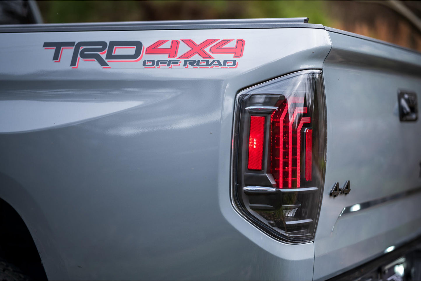 XB LED Tail Lights: Toyota Tundra (14-21) (Pair / Black)