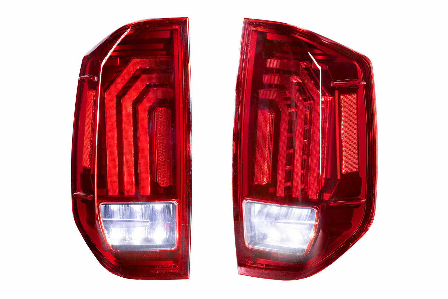 XB LED Tail Lights: Toyota Tundra (14-21) (Pair / Red)