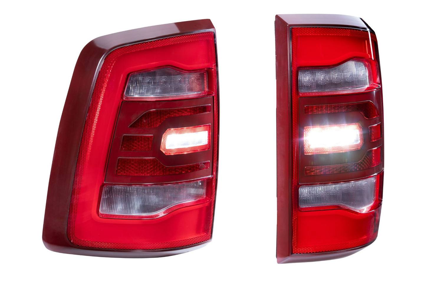 Carbide LED Tail Lights: Dodge Ram (09-18) (Pair / Facelift)