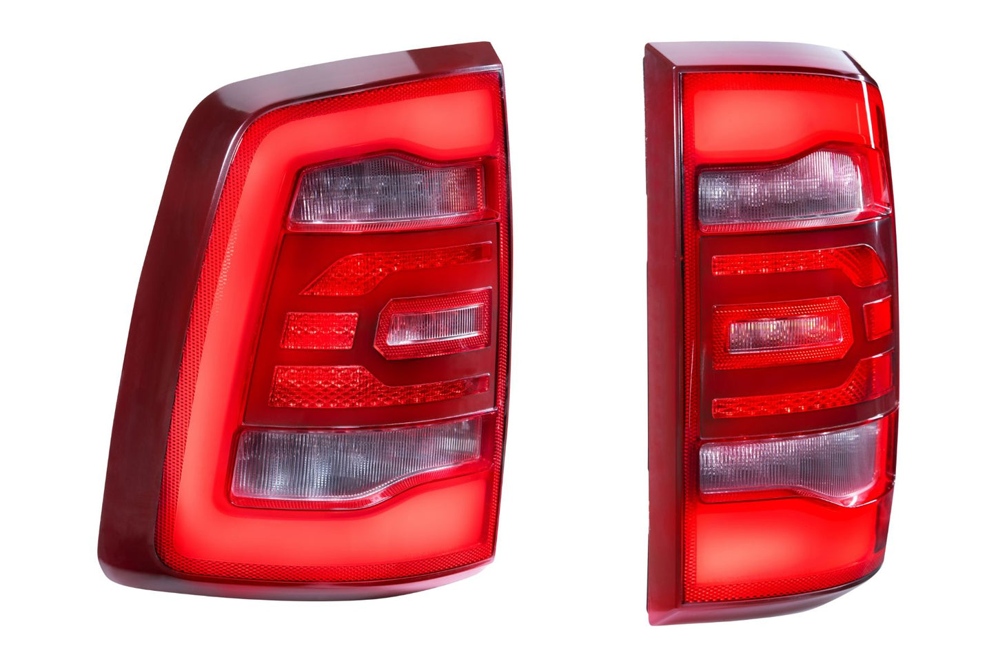 Carbide LED Tail Lights: Dodge Ram (09-18) (Pair / Facelift)