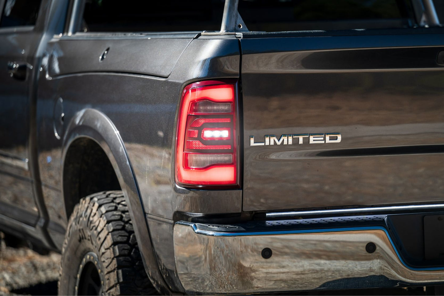 Carbide LED Tail Lights: Dodge Ram (09-18) (Pair / Facelift)