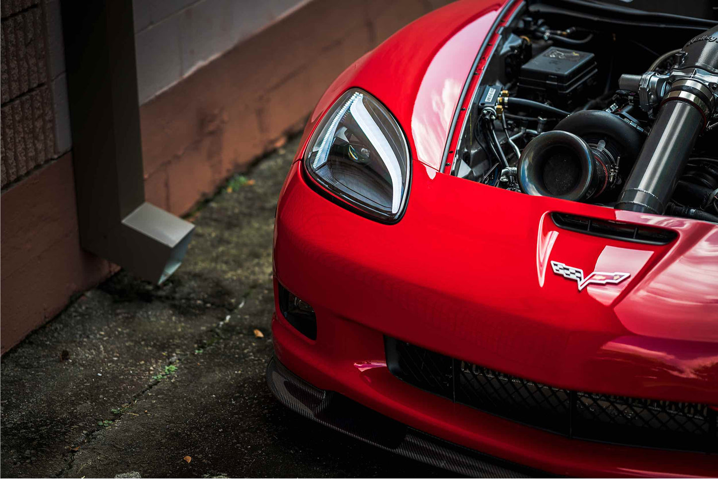 Carbide LED Headlights: Chevy Corvette C6 (05-13) (Pair)