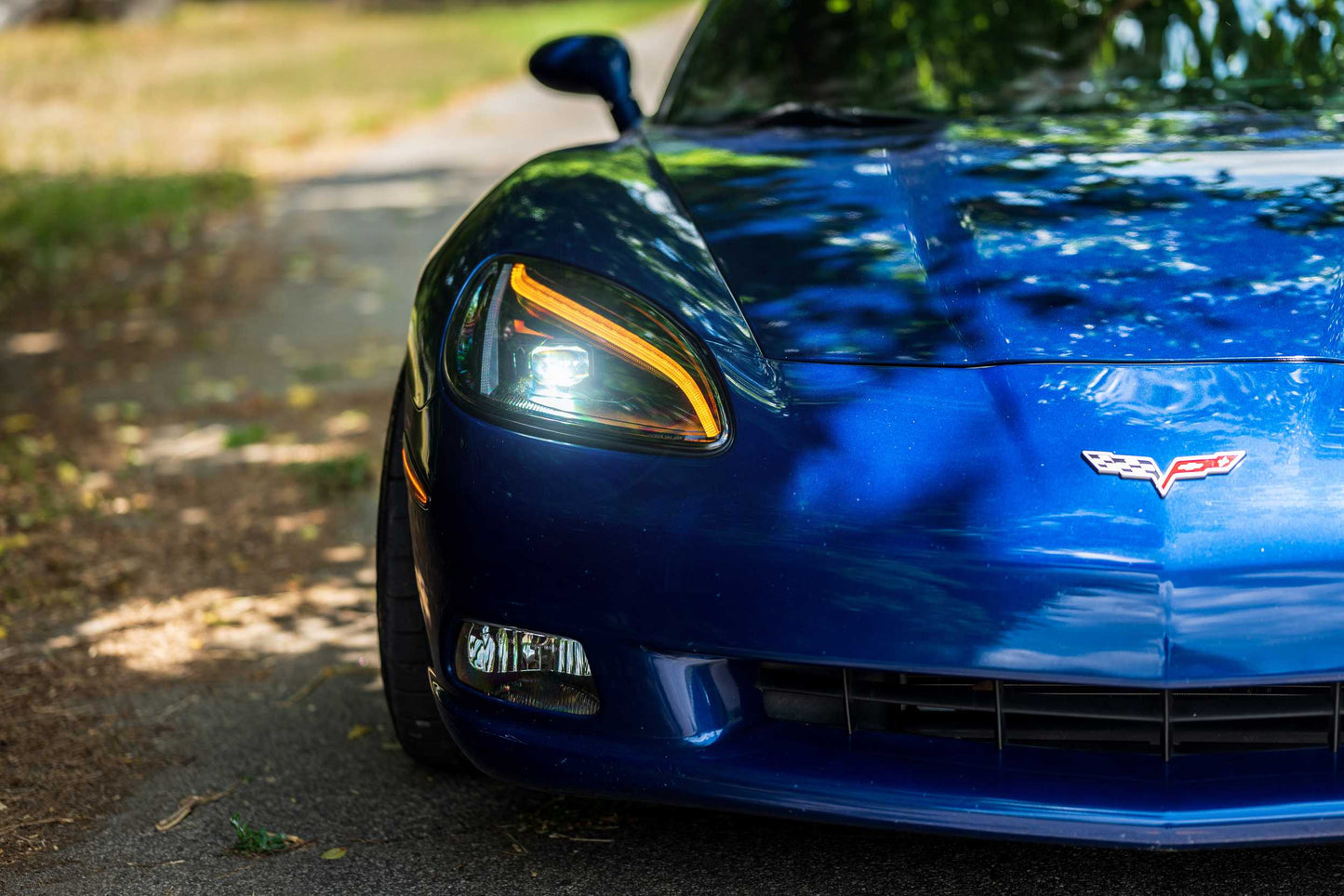 Carbide LED Headlights: Chevy Corvette C6 (05-13) (Pair)