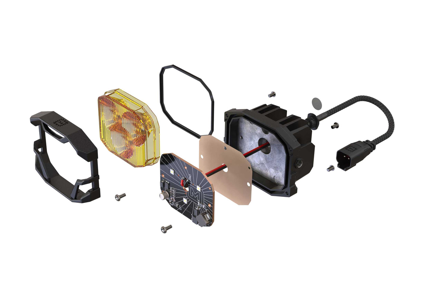 Morimoto 4Banger Fog Light Kit 14-15 Silverado