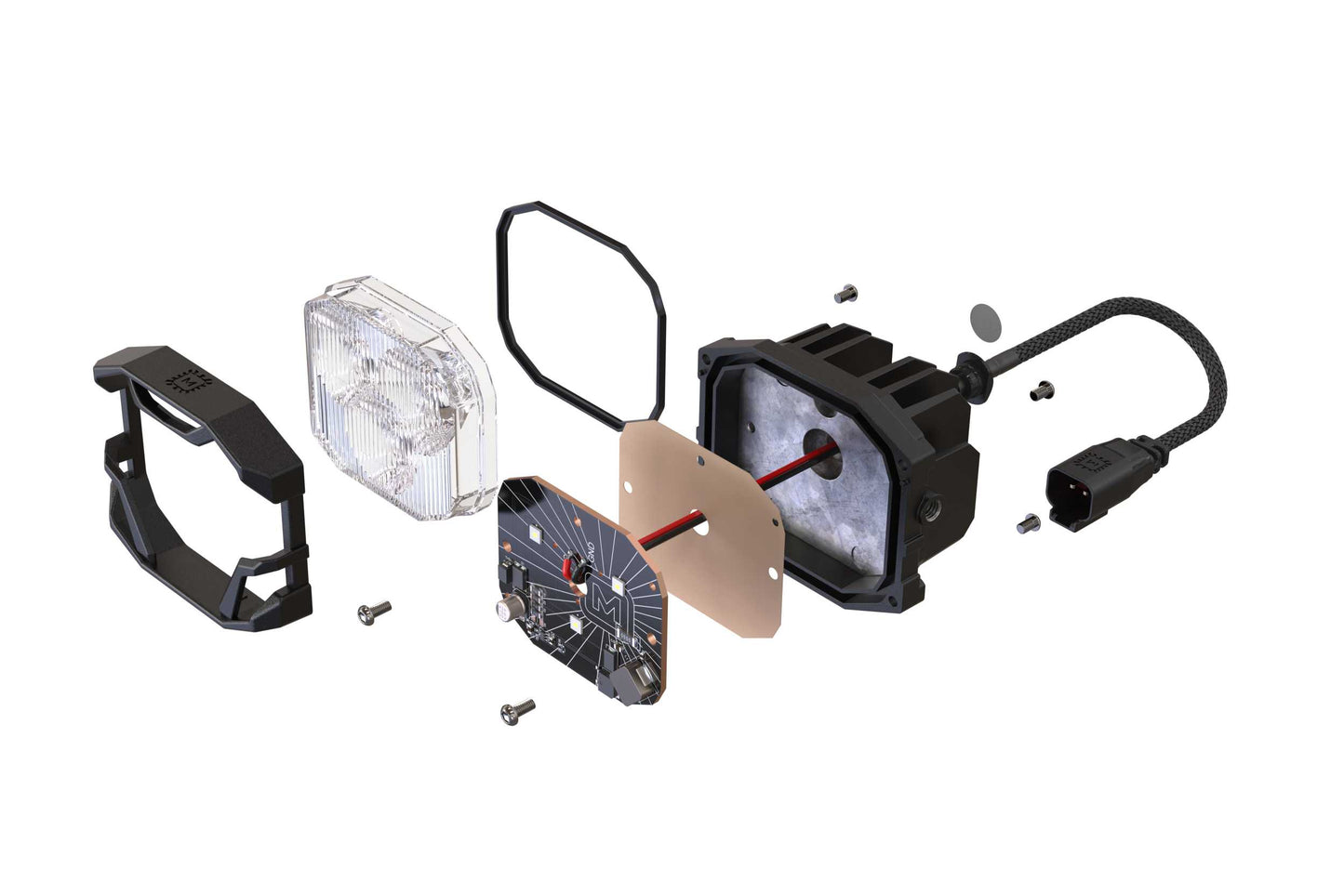 Morimoto 4Banger Fog Light Kit 14-15 Silverado