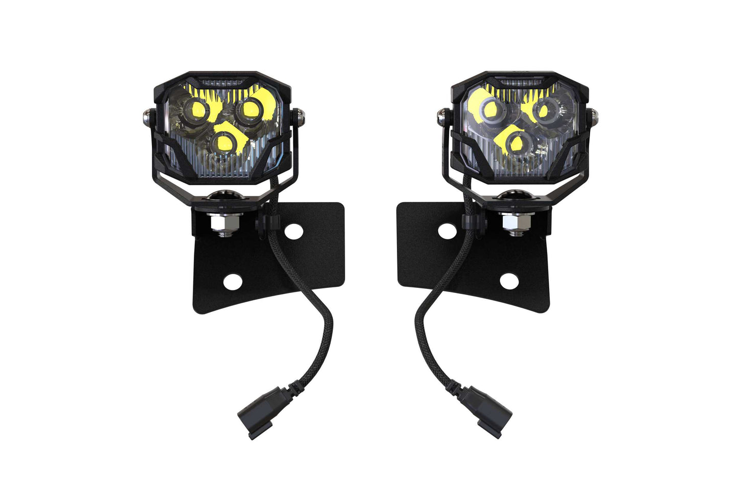 Morimoto 4Banger Ditch Light Kit Wrangler JK