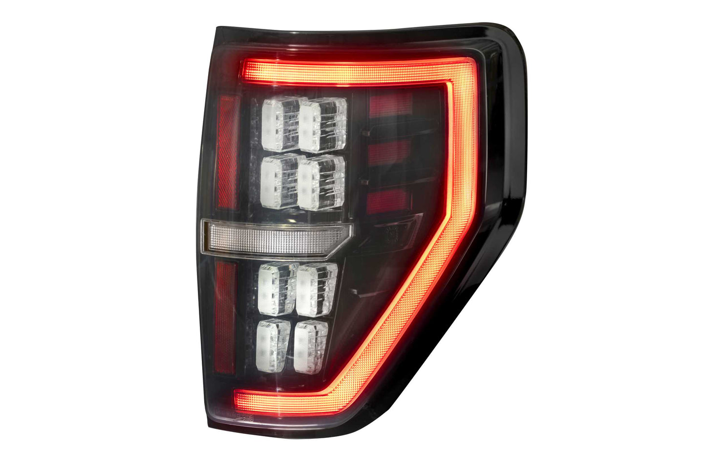 XB LED Tail Lights: Ford F150 (09-14) (Pair / Smoked)
