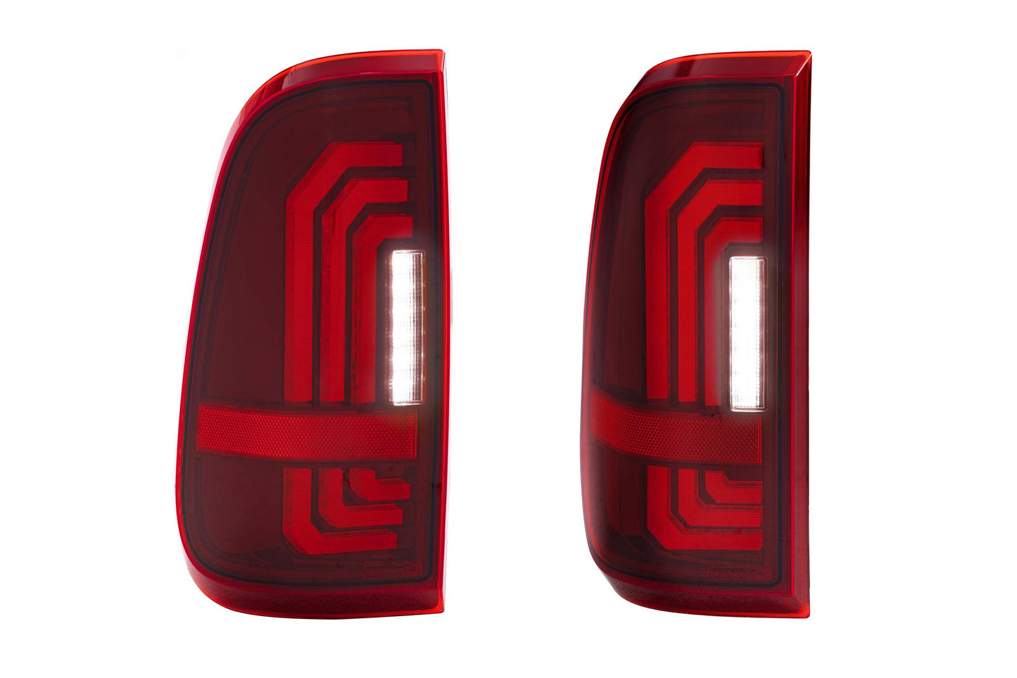 XB LED Tails: Ford Super Duty (99-16) (Pair / Red)