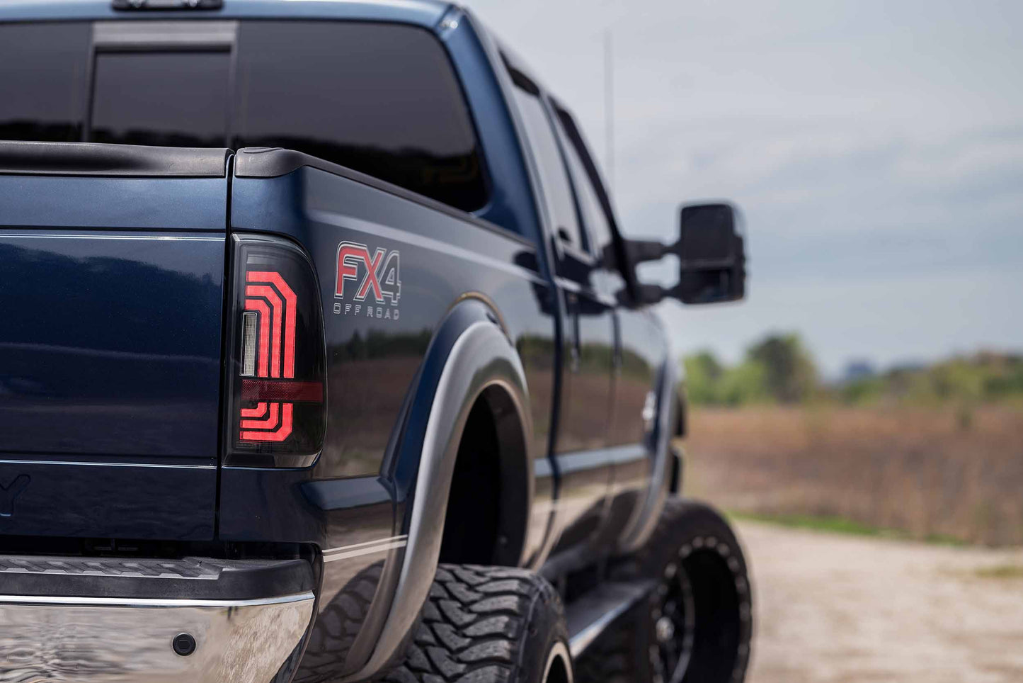XB LED Tails: Ford Super Duty (99-16) (Pair / Smoked)