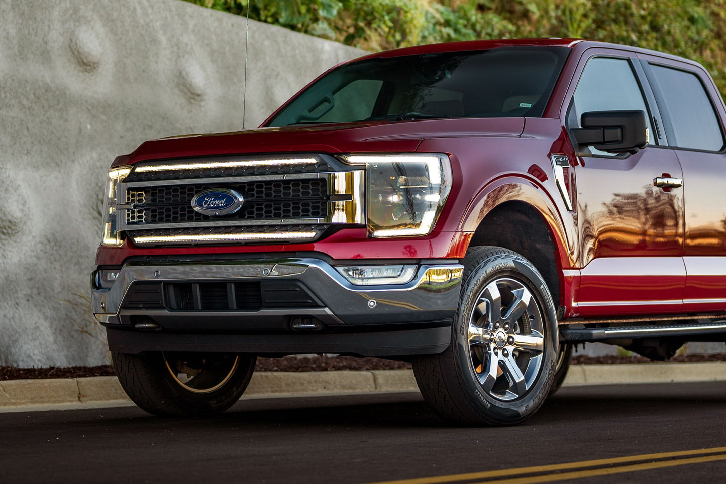 XBG LED Grille: Ford F150 (2021+) (Unfinished / White DRL)
