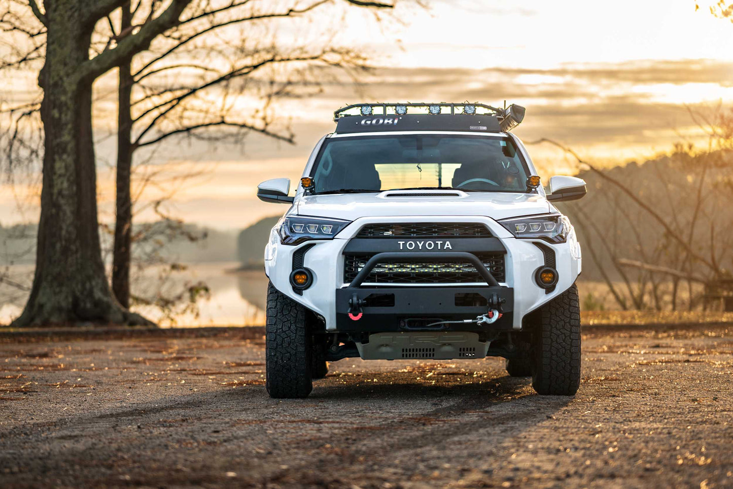 Carbide LED Headlights: Toyota 4Runner (14-23) (Pair / Clear Sidemarker)