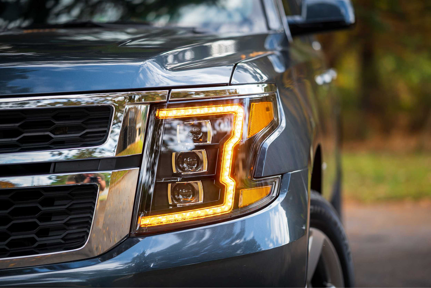 XB LED Headlights: Chevrolet Tahoe/Suburban (15-20) (Pair / ASM)