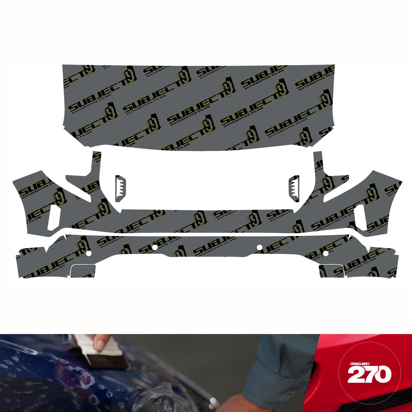 22-23 GMC Sierra 1500 Pre-Cut Paint Protection Clear Film PPF (Custom)