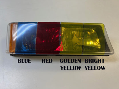13-14 Ford Mustang Headlight Tint Vinyl Overlay Covers
