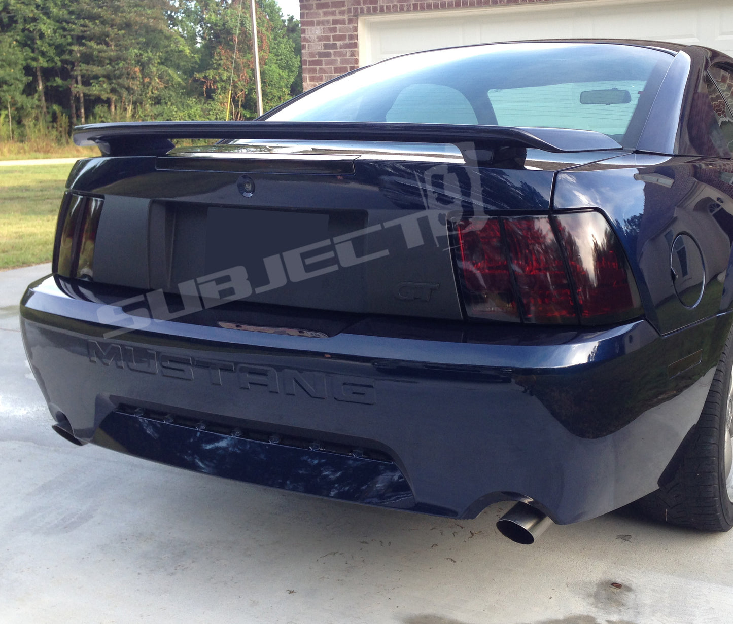 99-04 Ford Mustang Taillight Tint Vinyl Overlays